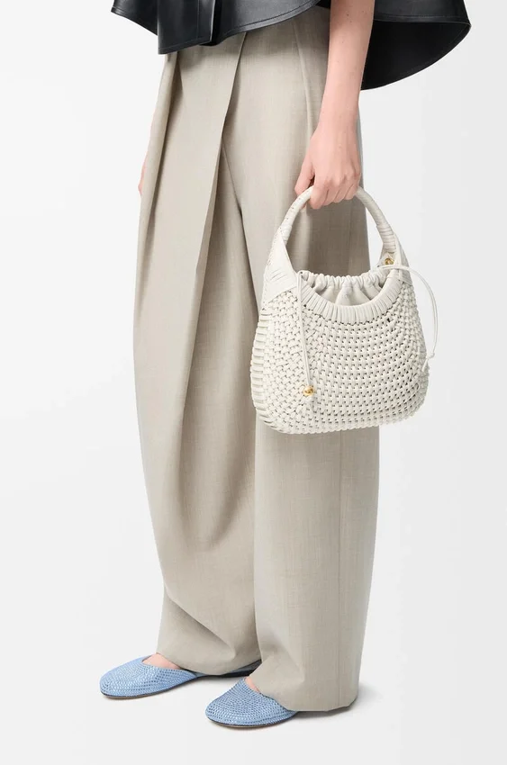 Torba typu hobo „Diamond” ze skóry cielęcej Torba typu hobo „Diamond” ze skóry cielęcej