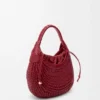 Torba typu hobo „Diamond” ze skóry cielęcej Torba typu hobo „Diamond” ze skóry cielęcej