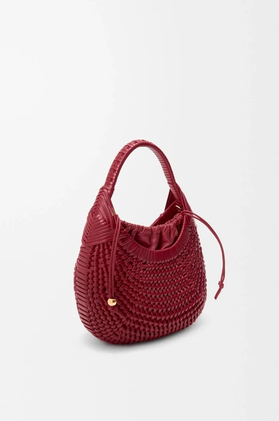 Torba typu hobo „Diamond” ze skóry cielęcej Torba typu hobo „Diamond” ze skóry cielęcej