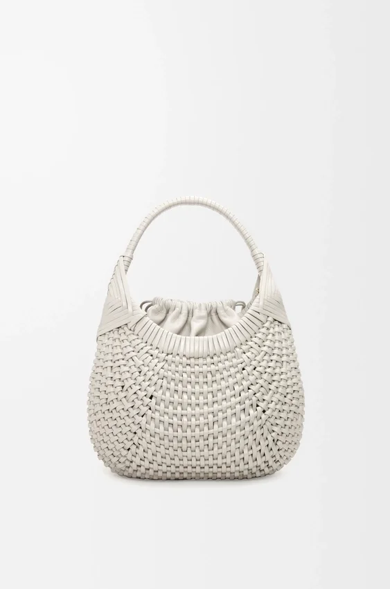 Torba typu hobo „Diamond” ze skóry cielęcej Torba typu hobo „Diamond” ze skóry cielęcej