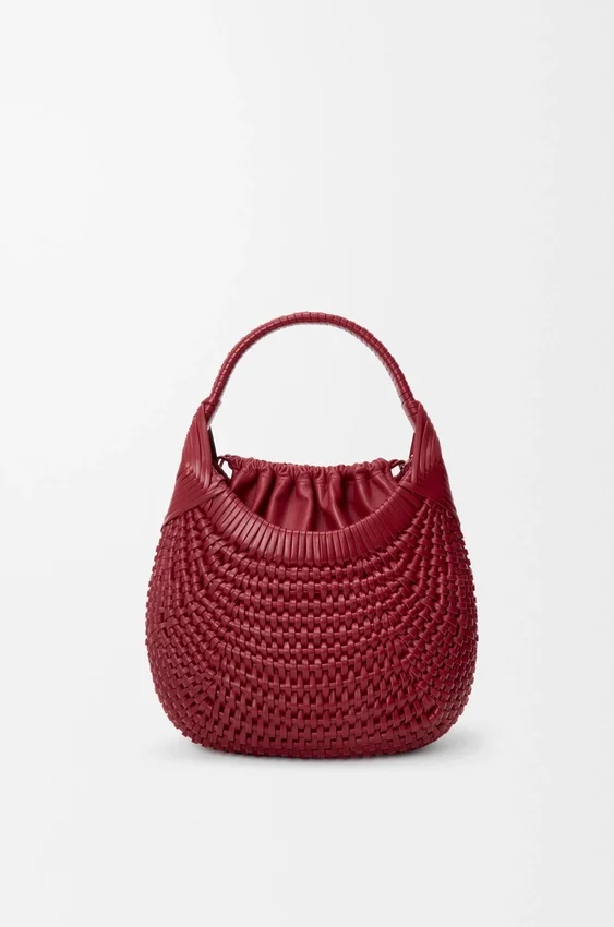 Torba typu hobo „Diamond” ze skóry cielęcej Torba typu hobo „Diamond” ze skóry cielęcej