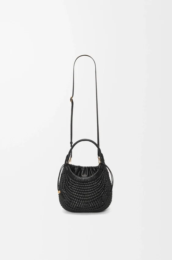 Torba typu hobo „Diamond” ze skóry cielęcej Torba typu hobo „Diamond” ze skóry cielęcej