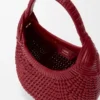 Torba typu hobo „Diamond” ze skóry cielęcej Torba typu hobo „Diamond” ze skóry cielęcej