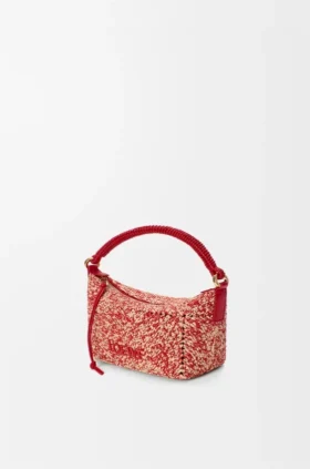 Torebka Cala Mini z rafii w stylu melange