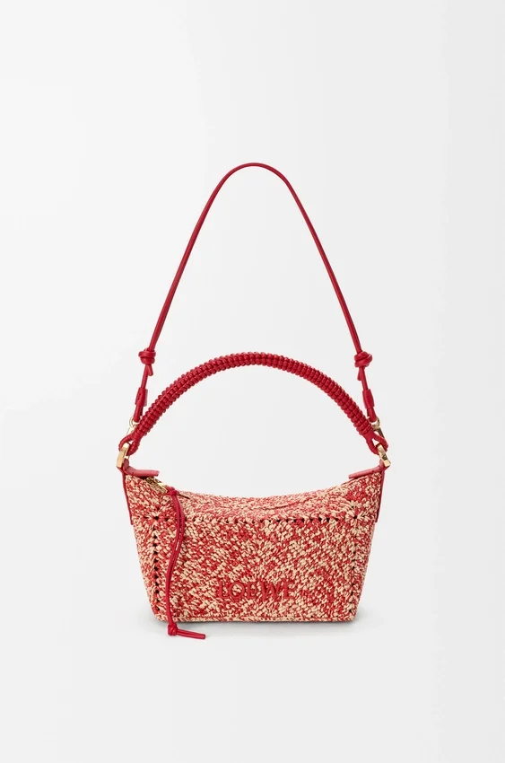 Torebka Cala Mini z rafii w stylu melange Torebka Cala Mini z rafii w stylu melange