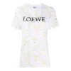 Wersja Flower Cotton z krótkim rękawem, biała S540333Xar-2108