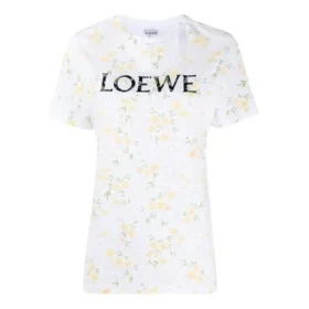 Wersja Flower Cotton z krótkim rękawem, biała S540333Xar-2108 Wersja Flower Cotton z krótkim rękawem, biała S540333Xar-2108