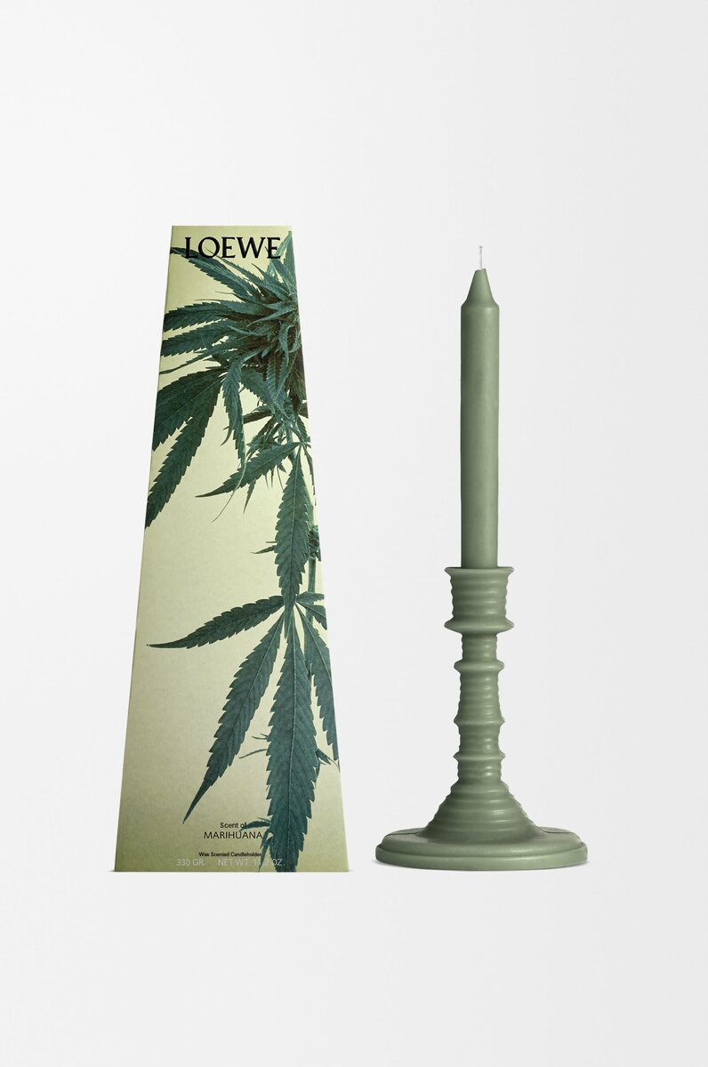 Świecznik zapachowy „Scent of Marihuana” Świecznik zapachowy „Scent of Marihuana”