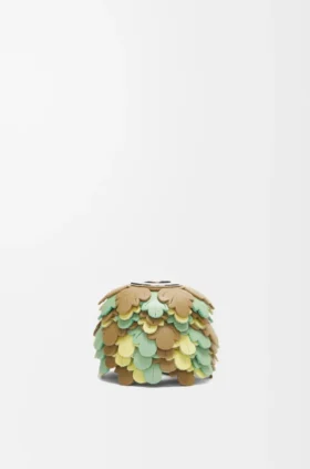 Wisiorek „Small Leaves” ze skóry cielęcej