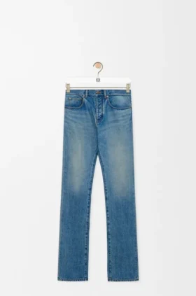 Wąskie dżinsy z denimu Wąskie dżinsy z denimu