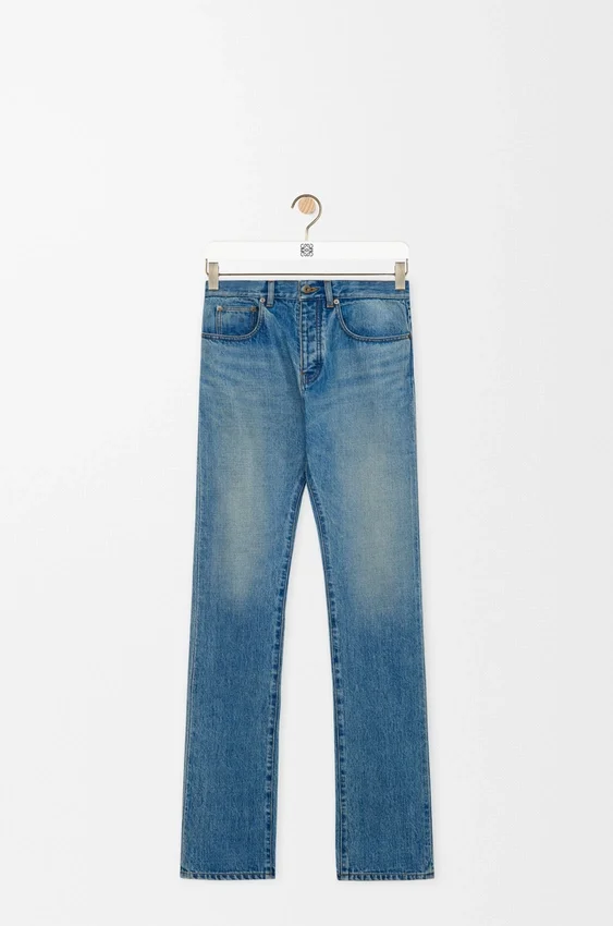 Wąskie dżinsy z denimu Wąskie dżinsy z denimu