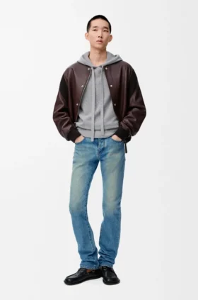 Wąskie dżinsy z denimu Wąskie dżinsy z denimu