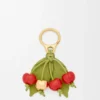 Zawieszka „Cherry” z klasycznej skóry cielęcej Zawieszka „Cherry” z klasycznej skóry cielęcej