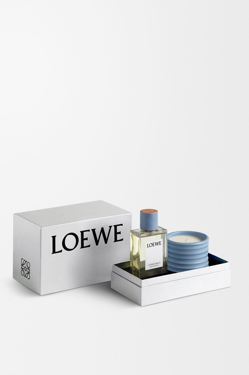 Zestaw upominkowy loewe Perfumes Zapachy do domu Szyszki cyprysu Zestaw upominkowy loewe Perfumes Zapachy do domu Szyszki cyprysu